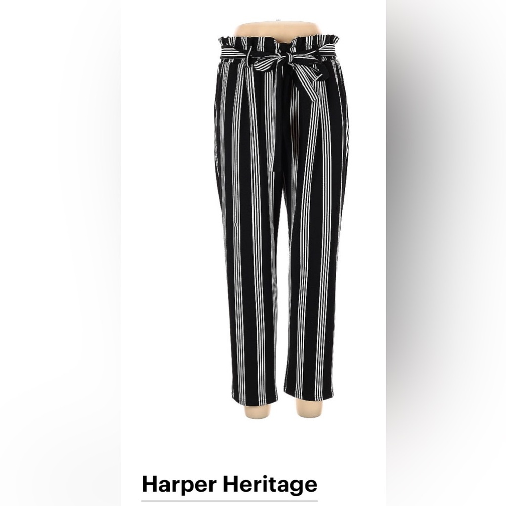 Francesca’s NWT Harper striped pants.